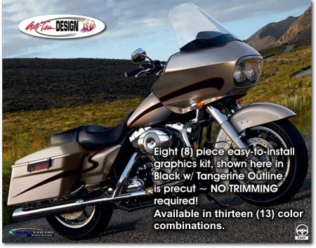 Harley-Davidson Road Glide Graphics Kit 2