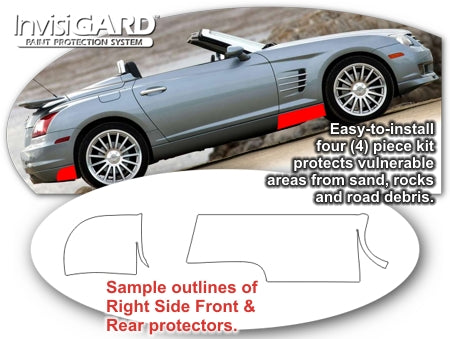 Splash Protector Kit for 2004-2008 Chrysler Crossfire