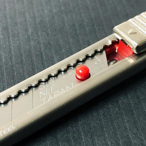 NT Cutter PRO Auto-Lock Stainless Steel Utility Knife (A-1P) 9mm