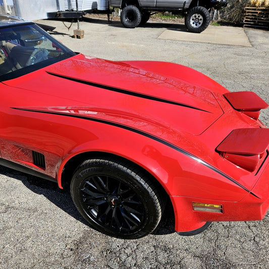 Body Side Graphic Kit 1 for Chevrolet Corvette Stingray C3 - 1968-1982