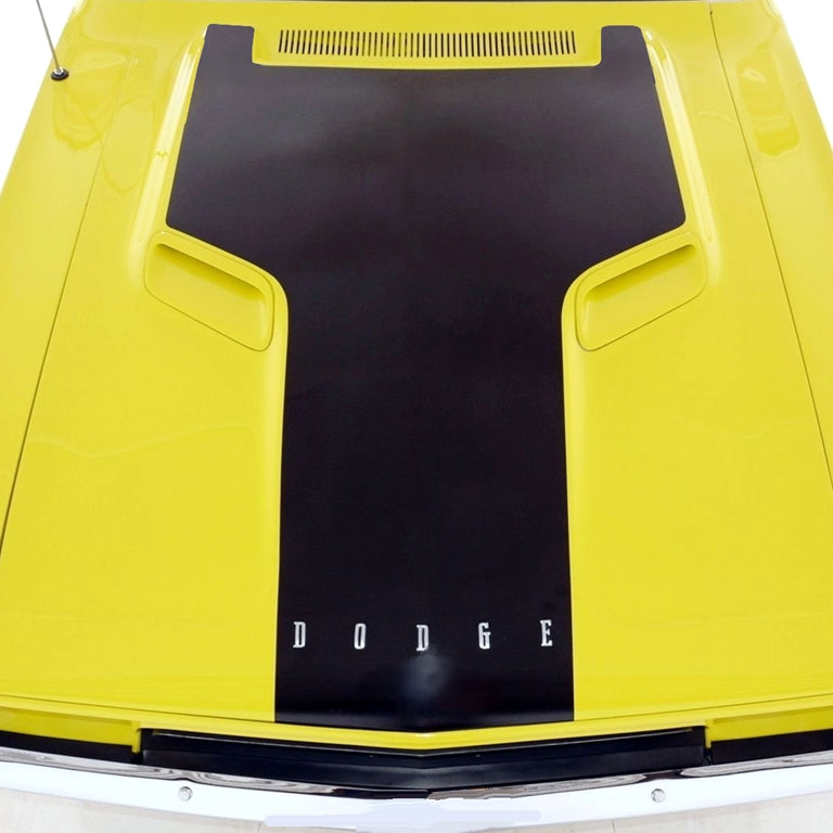 Hood Enhancement Graphic Kit 4 for Dodge Challenger - 1970-1974