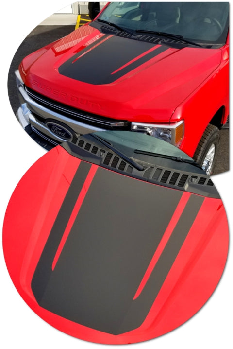 Kit gráfico de mejora de capó 4 para camioneta Ford Super Duty