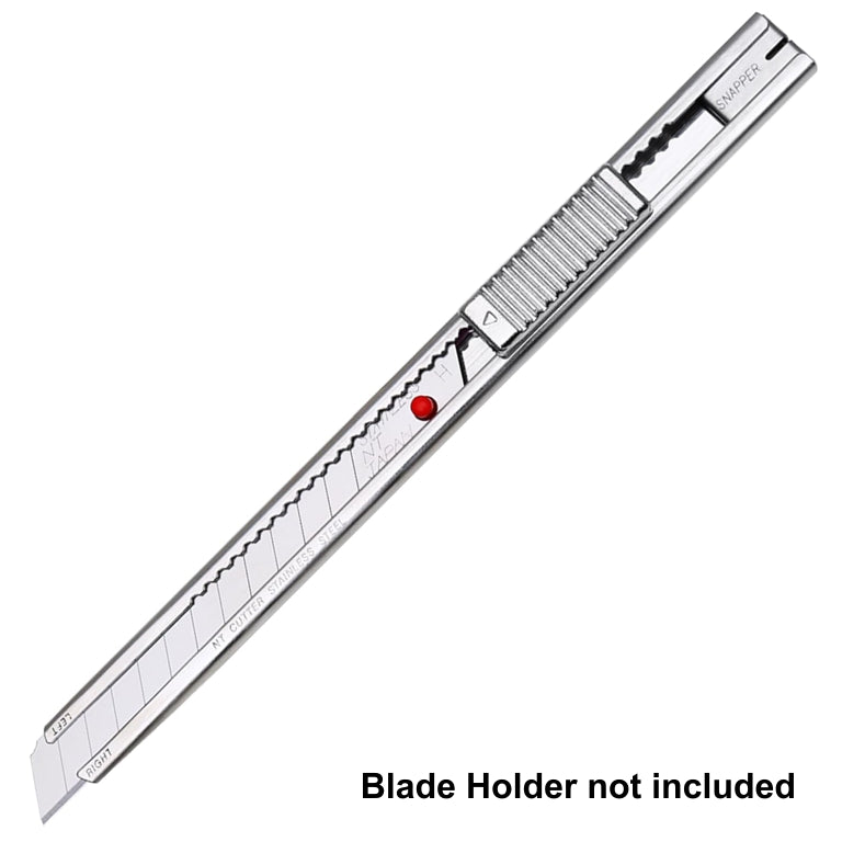 Cuchillo multiusos de acero inoxidable con bloqueo automático NT Cutter PRO (A-1P) de 9 mm