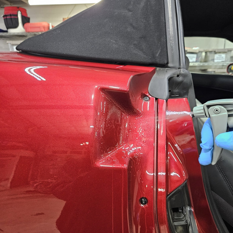 2005–2013 Chevrolet Corvette C6 Door Handle Pocket & Fuel Filler Door Paint Protection Film Kit | 3-Piece | InvisiGARD®