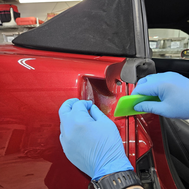 2005–2013 Chevrolet Corvette C6 Door Handle Pocket & Fuel Filler Door Paint Protection Film Kit | 3-Piece | InvisiGARD®