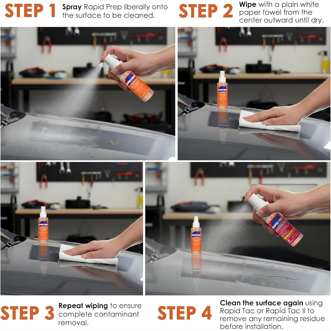 Rapid Prep Pre-Cleaner & Surface Prep – 4 oz / 32 oz